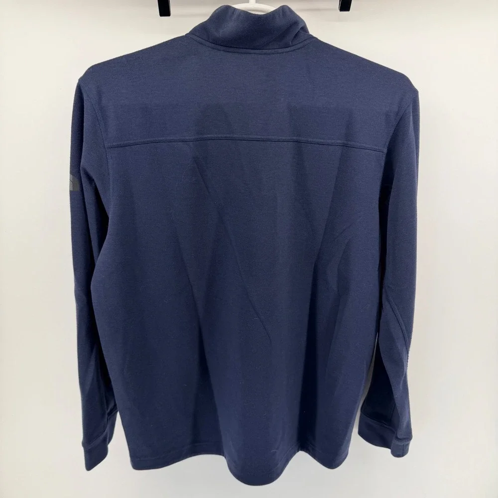 The North Face‎ Quarter Zip Pullover Navy Blue Athletic Performance XL Mens
